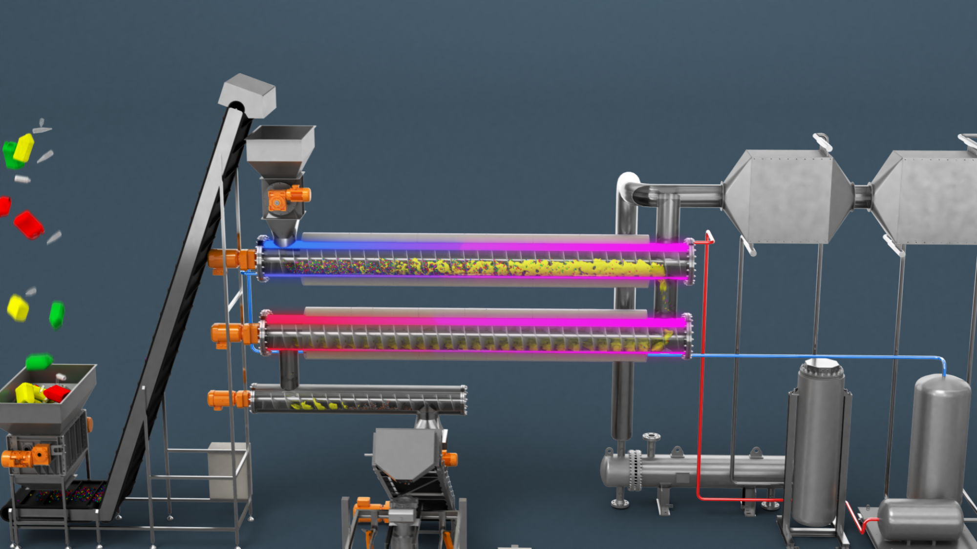 Continuous Pyrolysis Furnaces Electron
